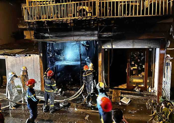 Công an thông tin về thiệt hại vụ cháy căn nhà ở Hà Nội giữa đêm khuya