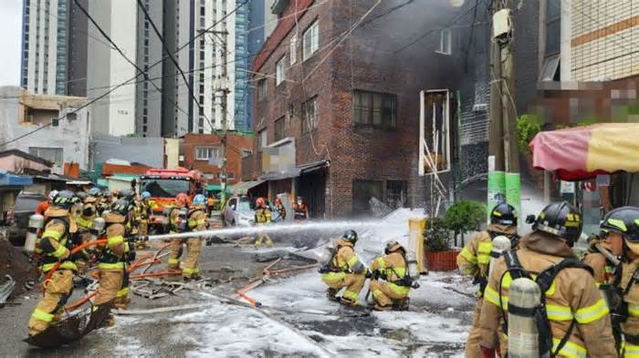 Hàn Quốc: Cháy nhà tắm công cộng ở Busan, hơn 20 người bị thương
