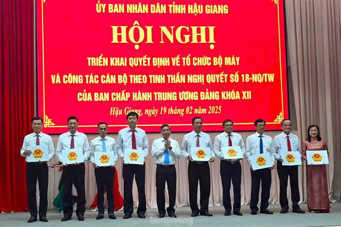 Hậu Giang bổ nhiệm lãnh đạo