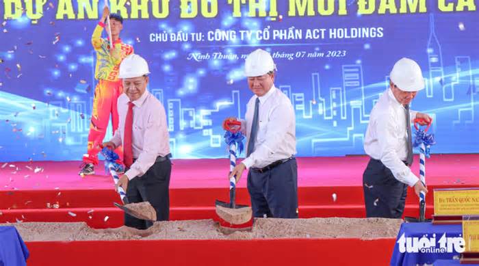 Ninh Thuận khởi công dự án đô thị ven biển 4.500 tỉ đồng
