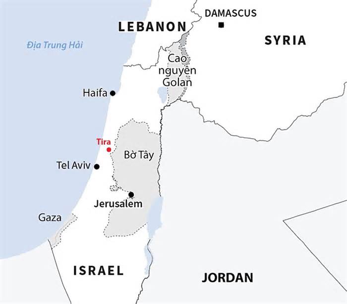 Rocket lao trúng ngôi nhà ở miền trung Israel, 19 người bị thương