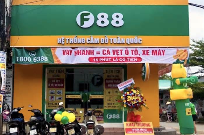 9 cơ sở cầm đồ F88 tại Đồng Nai nhận cầm hơn 1.400 xe rồi cho 'mượn lại'