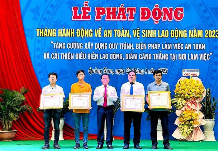 Quảng Nam tăng cường đảm bảo an toàn vệ sinh lao động