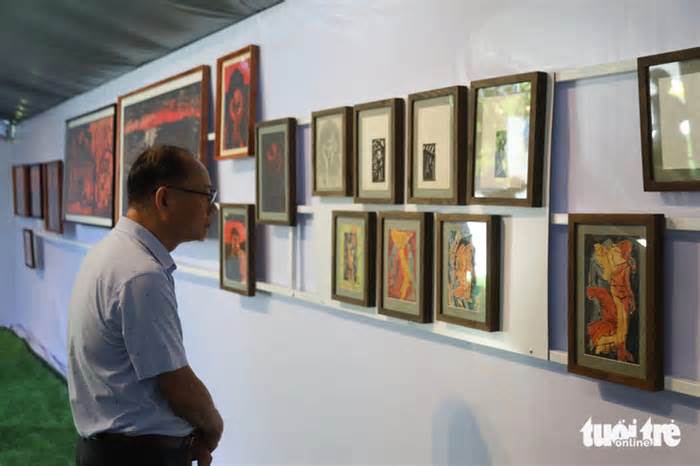 100 tác phẩm độc bản của danh họa Lê Bá Đảng lần đầu triển lãm ở quê nhà Quảng Trị