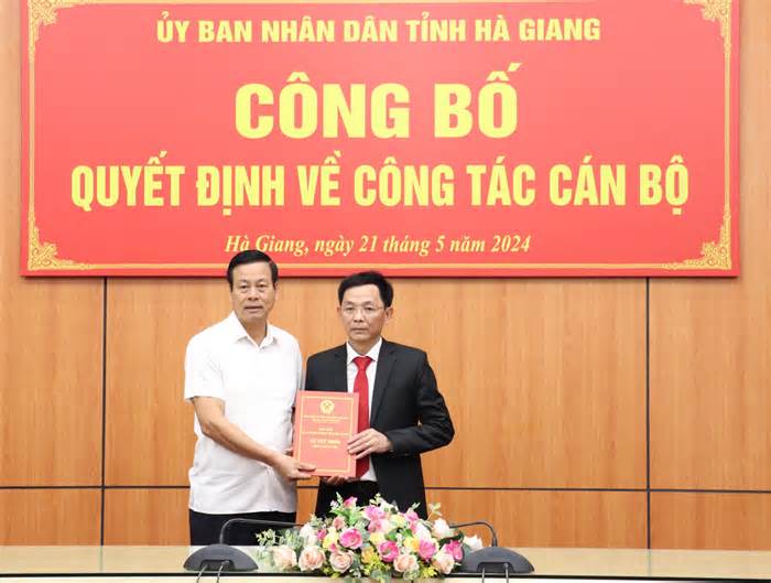 Hà Giang có tân Giám đốc Sở Giáo dục và đào tạo