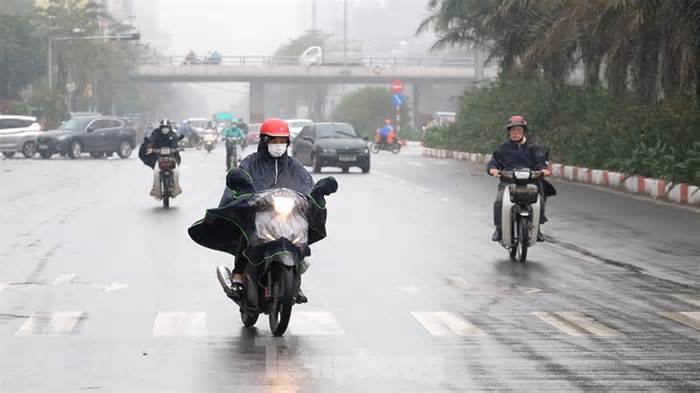 Miền Bắc chuyển mưa nhỏ từ đêm nay