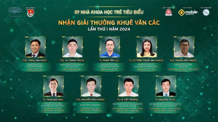 9 nhà khoa học đầu tiên nhận giải Khuê Văn Các