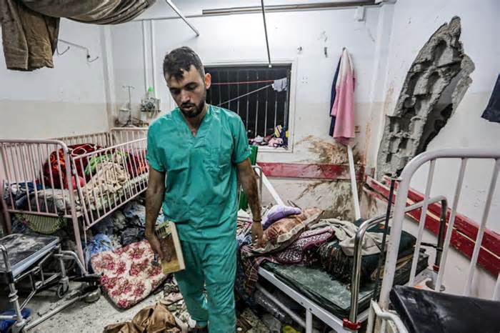 Bệnh viện phía bắc Dải Gaza chỉ còn hoạt động tối thiểu