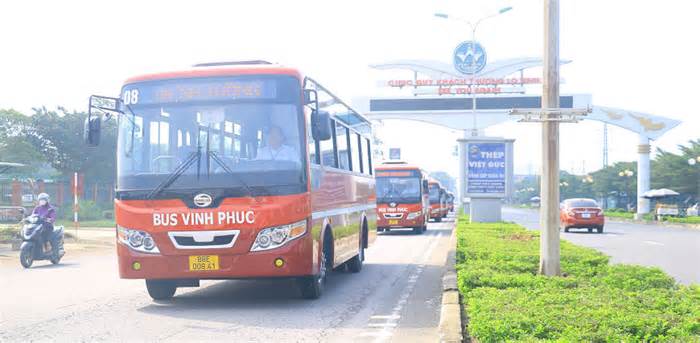6 tuyến buýt ở Vĩnh Phúc hoạt động trở lại sau gần một năm xảy ra đình công
