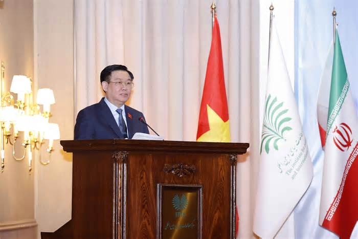 Chủ tịch Quốc hội: Việt Nam-Iran cùng chung tay củng cố 4 Kết nối