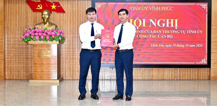 Ông Nguyễn Trung Hải giữ chức Bí thư Thành ủy Vĩnh Yên