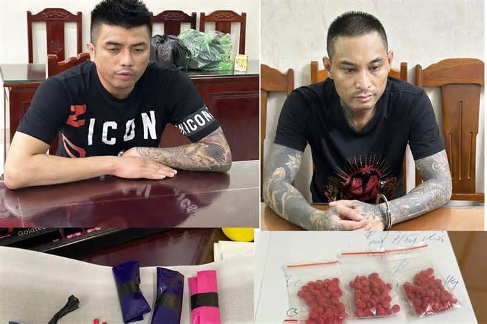 Bắt 2 đối tượng cộm cán ở Thanh Hóa, thu giữ gần 1.000 viên ma túy