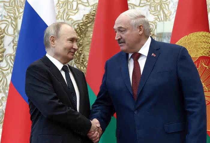 Tổng thống Nga và Belarus lên tiếng về tập trận hạt nhân