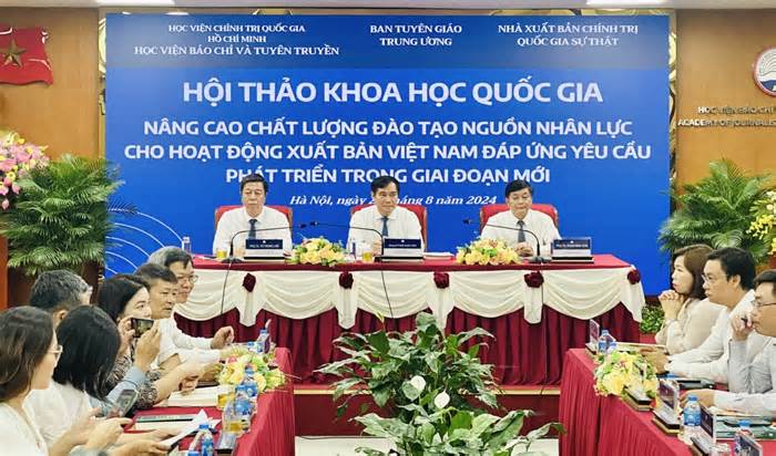 Nhân lực cho ngành xuất bản còn nhiều hạn chế, chưa đáp ứng yêu cầu