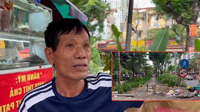 Hà Nội: Tuyến đường đi bộ vắng người, đầy rác thải