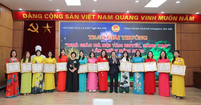 Hà Nội vinh danh 135 nhà giáo Thủ đô tâm huyết, sáng tạo