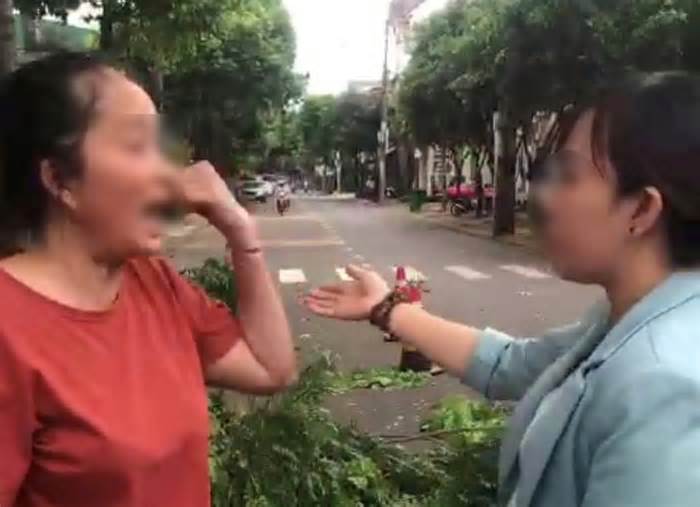 CLIP: Nữ nhân viên công ty Môi trường Đắk Lắk choáng váng khi bị tát thẳng mặt