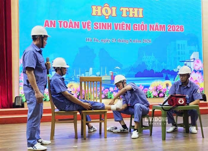 Nâng cao kỹ năng phòng ngừa tai nạn lao động từ một hội thi ở Quảng Ninh