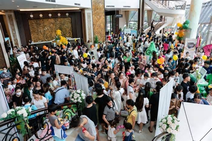 Hàng ngàn mẹ bỉm sữa Bắc Giang tham gia sự kiện 'Festival Mẹ bầu và Em bé 2023'