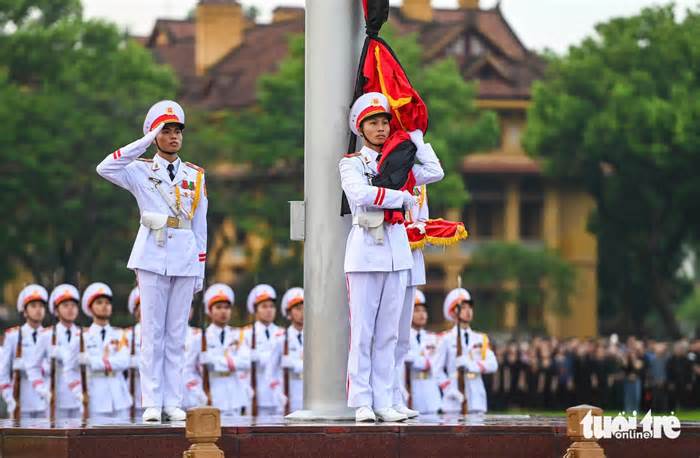 Những khoảnh khắc nghẹn lòng trong lễ Quốc tang Tổng Bí thư Nguyễn Phú Trọng