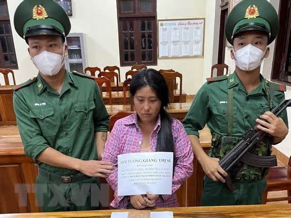 Điện Biên: Bắt giữ đối tượng nữ mua bán trái phép một bánh heroin