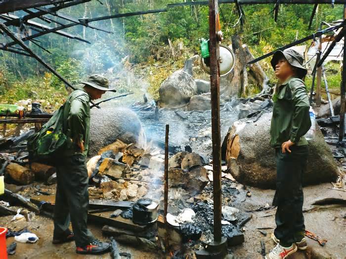 Chốt bảo vệ rừng ở Đắk Lắk bị đốt rụi, nghi lâm tặc trả thù
