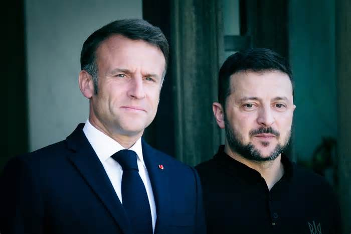 Rủi ro trong kế hoạch đưa binh sĩ tới Ukraine của ông Macron