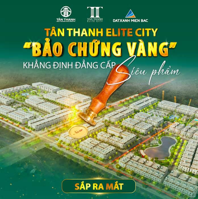 Sắp ra mắt khu đô thị Tân Thanh Elite City tại cửa ngõ phía Nam Hà Nội