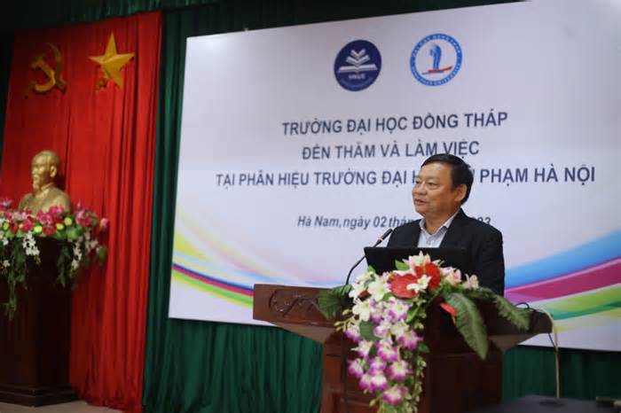Trường ĐH Đồng Tháp thăm và làm việc tại Hệ thống trường Nguyễn Tất thành