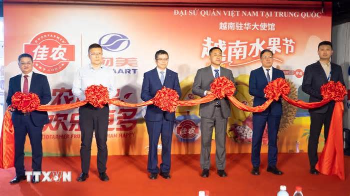 Quảng bá trái cây Việt Nam tới doanh nghiệp và người tiêu dùng Trung Quốc