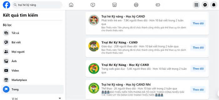 Đà Nẵng cảnh báo các trang facebook giả mạo chương trình Học kỳ Công an nhân dân