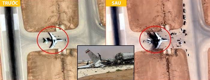 Iran đăng ảnh vệ tinh 'máy bay mắt thần' Mỹ sau đòn tập kích