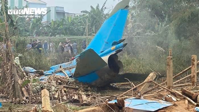 Nguyên nhân ban đầu máy bay quân sự rơi ở Quảng Nam