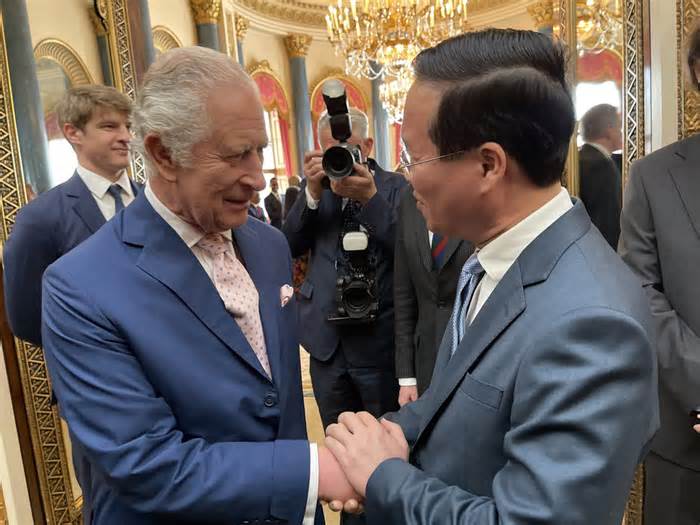 Vua Charles III cảm kích tình cảm của Chủ tịch nước Võ Văn Thưởng và lãnh đạo cấp cao Việt Nam