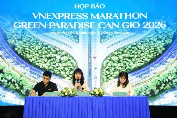 Giải marathon tại Cần Giờ thu hút hơn 5.000 vận động viên