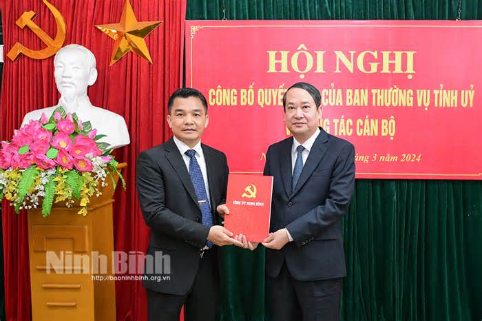 Ninh Bình có tân Phó Trưởng Ban Nội chính Tỉnh ủy