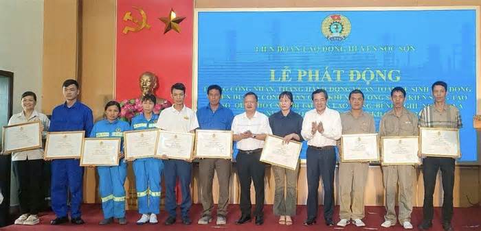Vinh danh 35 Công nhân giỏi huyện Sóc Sơn
