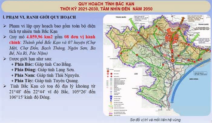 Kế hoạch thực hiện Quy hoạch tỉnh Bắc Kạn thời kỳ 2021-2030, tầm nhìn 2050