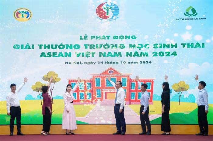 Phát động giải thưởng trường học sinh thái ASEAN