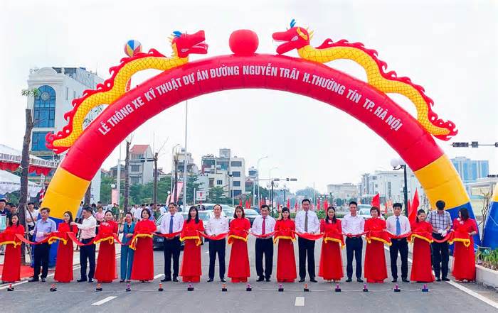 Hà Nội thông xe kỹ thuật dự án đường Nguyễn Trãi hơn 176 tỉ đồng