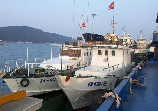 Nan giải cơ chế đối với 10 lao động vận hành 2 tàu kiểm ngư tại Nghệ An