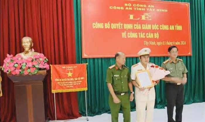 Trao quyết định bổ nhiệm nhiều cán bộ chủ chốt tại Tây Ninh