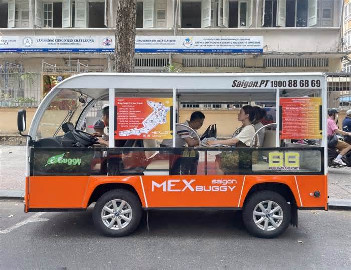Xe điện du lịch ở TP HCM có thể hút khách như tuktuk Thái Lan