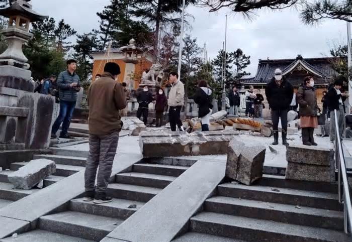 Động đất khiến một số tour đến Nhật bị hủy