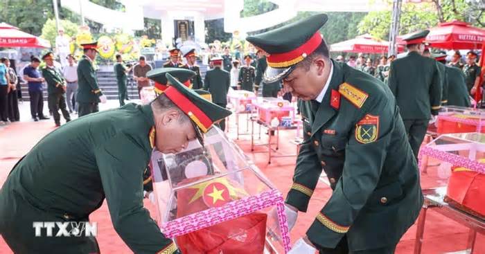 Hành trình trở về của những người lính Mặt trận Vị Xuyên