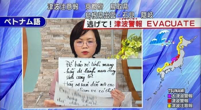 Người Việt ở Nhật Bản cầu mong bình an sau động đất