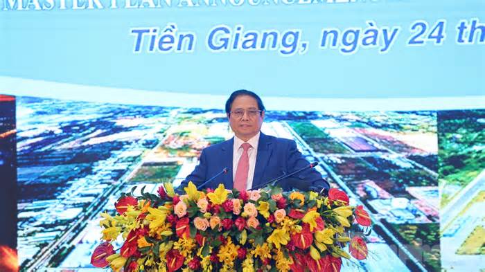 Thủ tướng: Quy hoạch Tiền Giang cần tập trung vào '1 trọng tâm, 2 tăng cường, 3 đẩy mạnh'