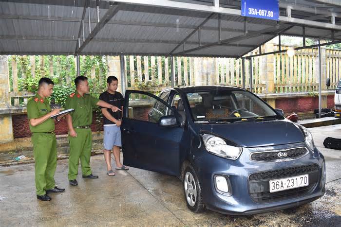 Bắt giữ tài xế cướp giật tài sản trị giá 100 triệu đồng tại Ninh Bình