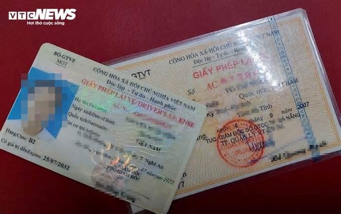 Các loại giấy phép lái xe tại Việt Nam