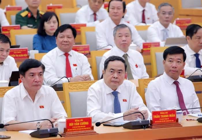 Chủ tịch Quốc hội Trần Thanh Mẫn dự khai mạc Kỳ họp thứ 15, HĐND tỉnh Bình Phước